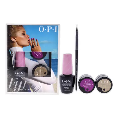 Fiji GelColor and Artist Series Trio - by OPI for Women - Pc 0.5oz GelColor - Getting Nadi On My