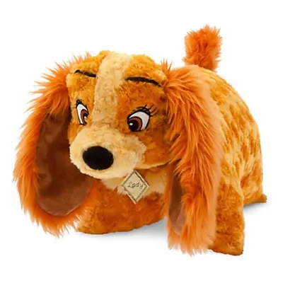 Disney Lady Dog Pillow Pal Plush Pet Doll NEW and the Tramp by Disney