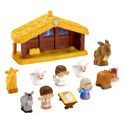 Fisher-Price Little People Toddler Playset Nativity Scene with Baby Je