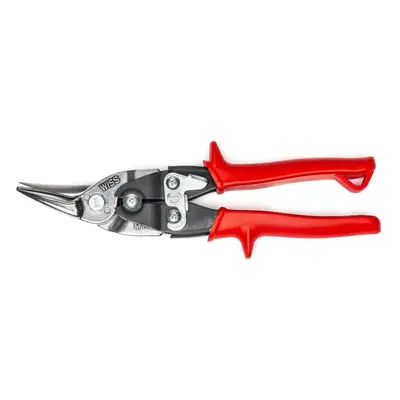 Wiss M1R 248mm/ 9-3/4-Inch MetalMaster Compound Action Aviation Snips, Cuts Straight to Left-Red