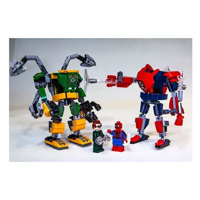 Kids Mecha Spider Man Dr Octopus Transformers Wars Building Blocks