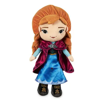 Official Anna Soft Toy Doll, Frozen, 32cm/12â, Plush Cuddly Puppet with Embroidered Details, t