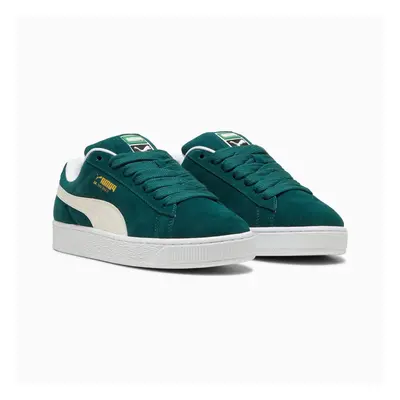 (Green, (Adults')) Puma Suede Suede Dark Green Trainers