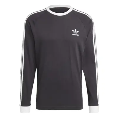 adidas Originals Men's Adicolor Classics 3-Stripes Long-Sleeve T-Shirt Black Large