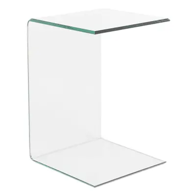 Side Table LOURDES Glass Transparent