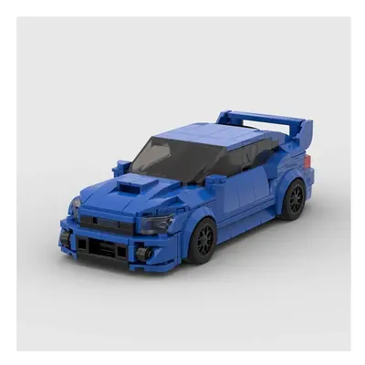 MOC Brick Speed Champions Subaru WRX STi Rally racing sports car Vehicle