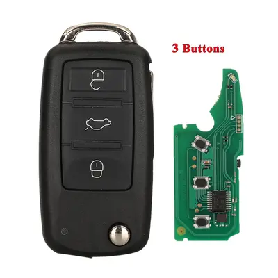 (Full Buttons key, 315Mhz 7946) 3/4BTN 315/433MHz ID46 Flip Remote Car Key Fob For Touareg VW To