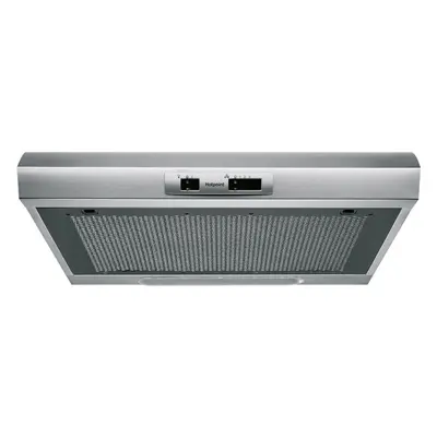 Hotpoint PSLMO65FLSX Built In 60cm Speeds D Visor Cooker Hood Stainless Steel