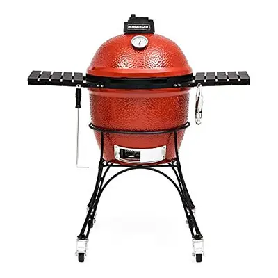 Kamado Joe KJ23RH Classic I Charcoal Grill, Blaze Red