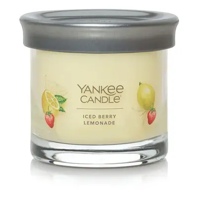 Yankee Candle Iced Berry Lemonade Scented Signature 43oz Small Tumbler Single Wick Candle Over H