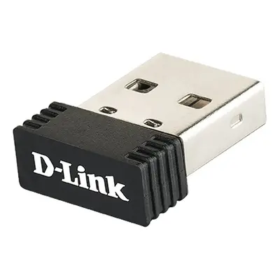 DWA-121 Wireless N Micro USB Adapter, WPS, WPA2, Mbps, Compatible with Windows, Mac and Linux, U