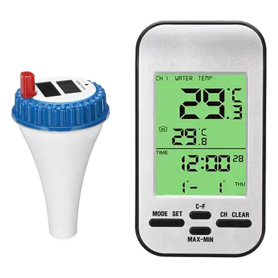 Wireless Remote Floating Digital Thermometer Swimming Pool Water Temperature Spa Hot Tub