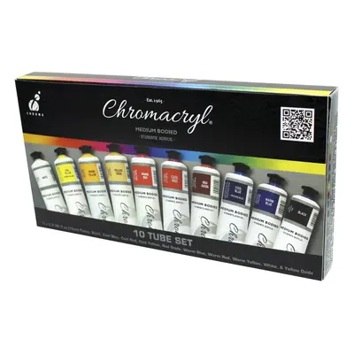 Chromacryl Students' Acrylic Ounces Assorted Colors Set of