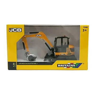 Britains 1:32 JCB Midi Excavator - Collectable Farm Vehicle Toy - Suitable From years