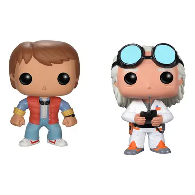 Funko Back to The Future Pop! Movie Doc Emmet Brown & Marty McFly Viny