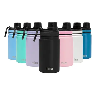 MIRA oz Stainless Steel Water Bottle - Metal Thermos Flask Keeps cold for Hours Hot for Hours - 