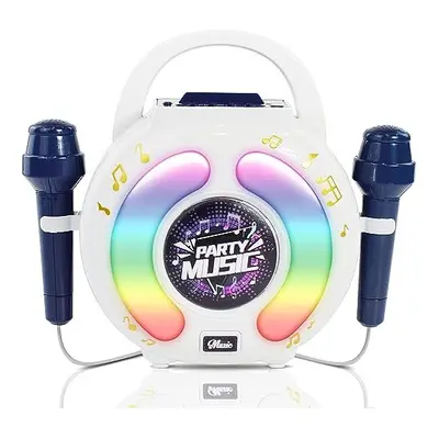 Karaoke Machine for Kids Age with Microphones, Play Microphone for Kids Ages 3-5, Toddler Microp