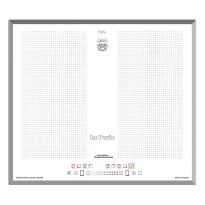 Kaiser La Perle 59cm Induction Hob | White Free Zone Cooktop