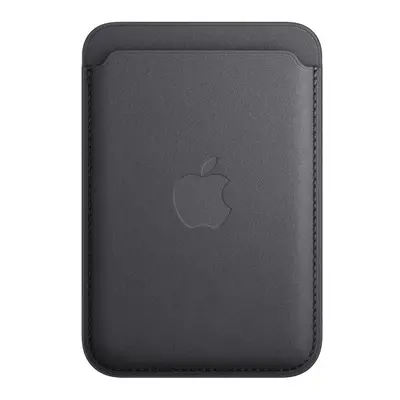 Apple - Wallet for mobile phone / credit card - MagSafe compatibility - FineWoven - black