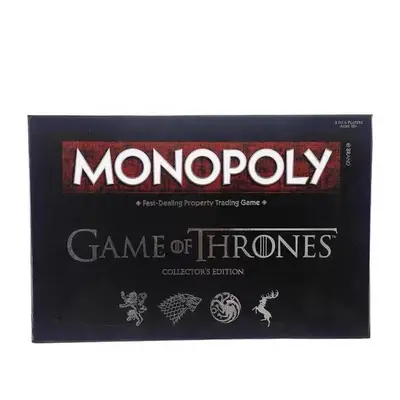 (Game Of Thrones) Of Thrones Game Pokemon Friends Monopoly Board Game Cartoon Party Card Gifts