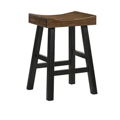 Cafe Saddle Stool 24""H