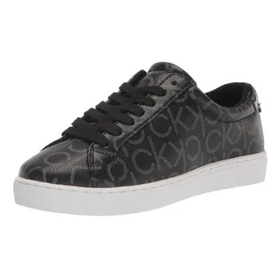 Calvin Klein Women's Gules Sneaker Black Mulit 5