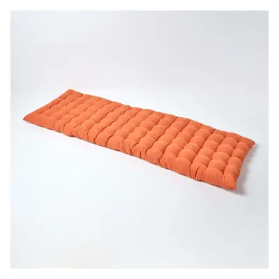 (Three Seater, Burnt Orange) Bench Cushion