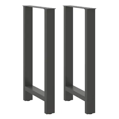 (anthracite, x (90-91) cm/ pcs) vidaXL Coffee Table Legs Desk Legs Metal Furniture Legs Bar Stan