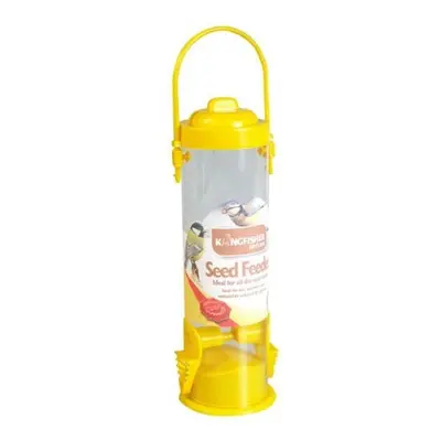 Kingfisher BF011 Standard Bird Seed Feeder - Yellow