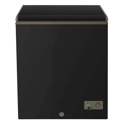 SIA HSCHF97BL/E Freestanding 97L Black Chest Freezer, E Energy Rating