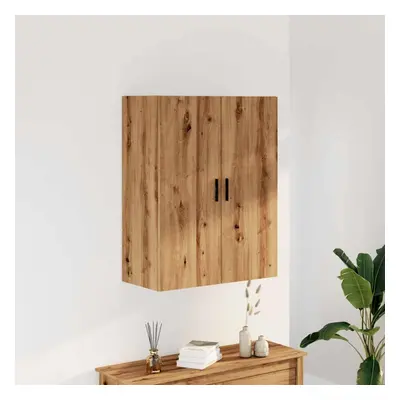 vidaXL Wall Mounted Cabinet Artisan Oak 69.5x34x90 cm