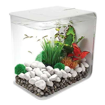 biOrb Flow 30L Aquarium White with LED lighting