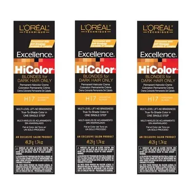 (H17 (3pks)) L'Oreal HiColor Sandstone Blonde H17