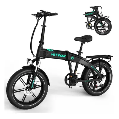 HITWAY E-Bike Removable Battery Foldable City Bikes,HITWAY BK36: Your Portable Off-Roader