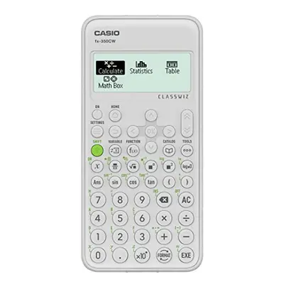 FX-350CW Scientific Calculator with over Functions and Grayscale HD Natural Display