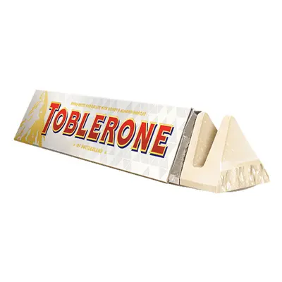 Toblerone 12.7 Oz - 360g Swiss White Chocolate Nougat Bar Extra Large