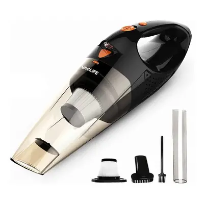 VacLife Handheld Vacuum, Car Vacuum Cleaner Cordless, UK Type-G Pin Plug, Orange (VL189)