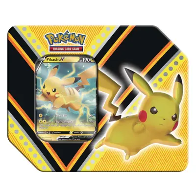 Pokemon V Powers Pikachu Tin Multicolor