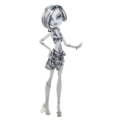 Monster High Skull Shores Black and White Frankie Stein Doll