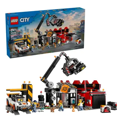 LEGO CITY Scrapyard with Cars