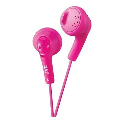 JVC HAF160P Gumy Ear Bud Headphone Pink