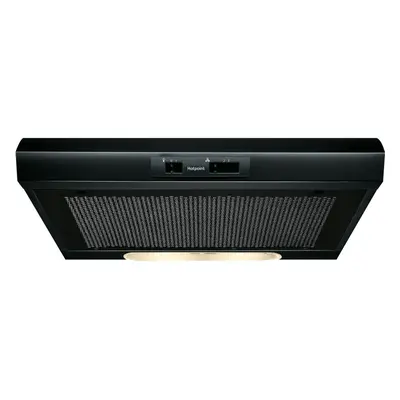 Hotpoint PSLMO65FLSK cm Visor Cooker Hood - Black