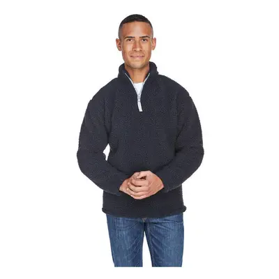 Adult Epic Sherpa Quarter-Zip - OATMEAL HEATHER - S(D0102H76gQX)