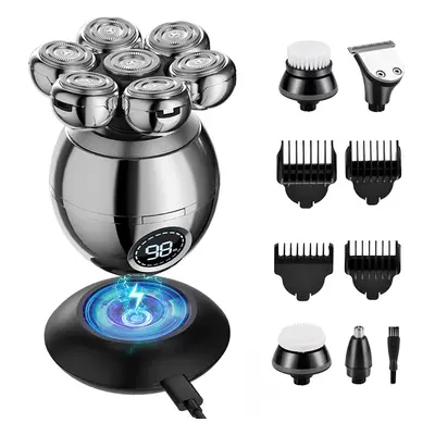 7D Bald Head Shavers Men in Wet Dry Electric Shaver Electric Razor