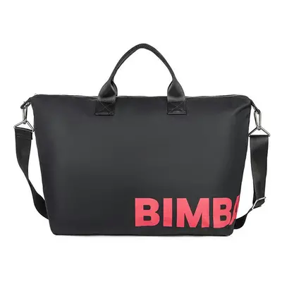 (black) Spanish Letter Package BIMBA Y LOLA Binbaolla Large -Capacity Bag Hand -Randable Shoulde