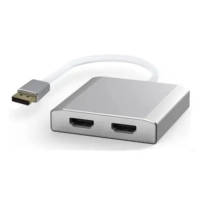 Displayport to Dual HDMI Input MST / SST 4K DP Hub to HDMI Multi-Stream Transport Hub, for Windo