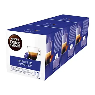 NESCAFE Dolce Gusto Espresso Ristretto Ardenza Coffee Pods - total of Espresso Coffee Capsules -