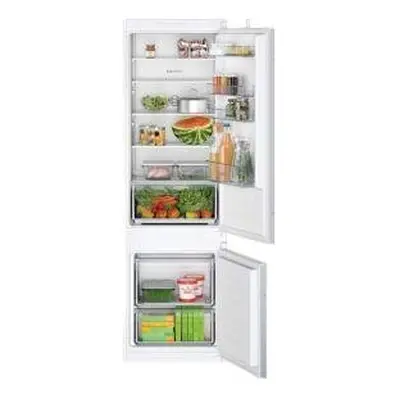 Bosch KIV87NSE0G 280L Built-in Fridge Freezer - White