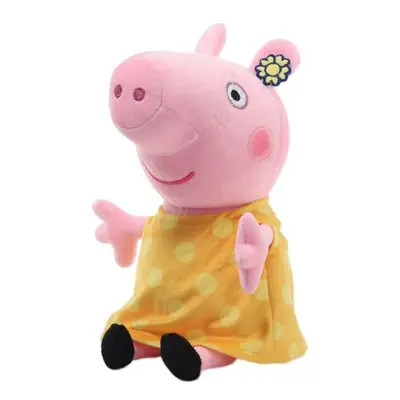 (Grandmapig) Cartoon Grandpa Pig Grandma Plush Toy Stuffed Doll Child Kids Gift Deocr