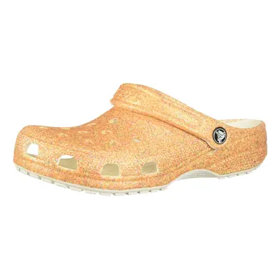 crocs Unisex-Adult classic Sparkly clogs Metallic and glitter Shoes f